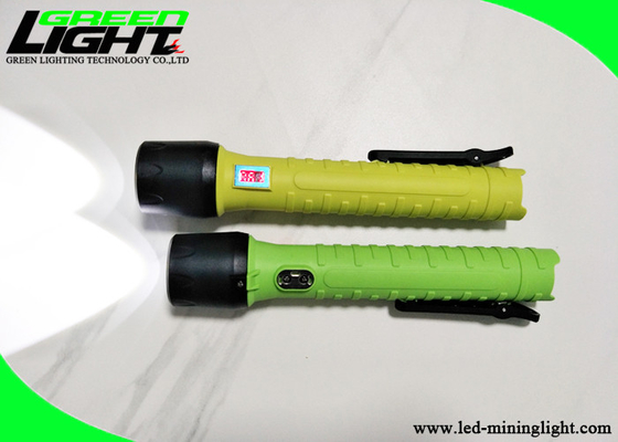 Explosionssicheres Taschenlampe IP68 CREE 5W 6.4Ah wieder aufladbares Fackel-Licht