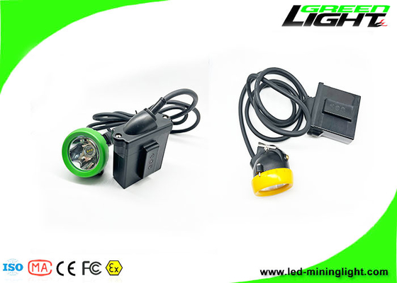 10000 Lux 18 Stunden 7800 mAh LED Miners Cap Lampe mit Kabel mit Warnfunktion für geringere Leistung