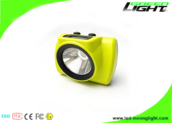 18000lux OLED-Bildschirm LED Mining Cap Lights Underground 6.8Ah Panasonic Miner Headlamp Wiederaufladbar für Tracking-System
