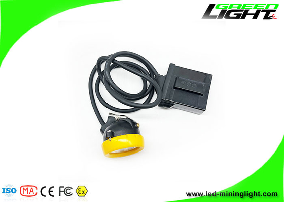 Anti-Sprengstoff 12000 Lux Led Miner Cap Lampe Silikon-Knopf Corded Cap Lampe Farblogo Angepasst 18 Stunden Arbeitszeit