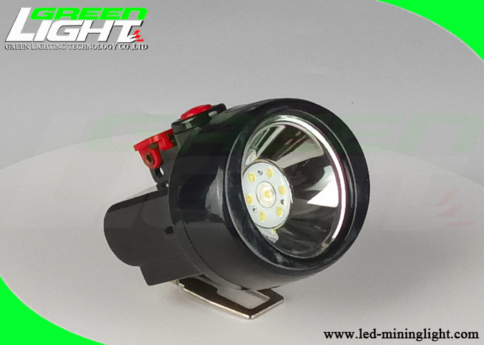 Wieder aufladbares LED Schwarzes Shell For Outdoor Mining Mini Sizes 143g Scheinwerfer-2800mAh 4000lux