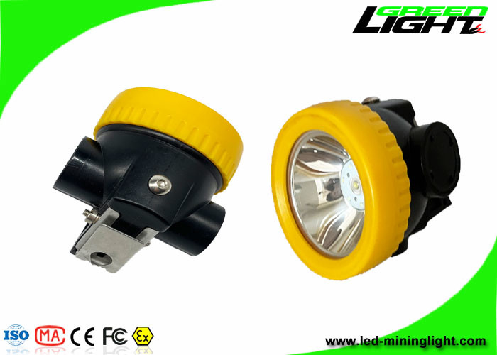 IP68 imprägniern Kohlen-Bergmann-Headlamp 5000 Lux Brightness Light Weight LED drahtloses langlebiges PC Material