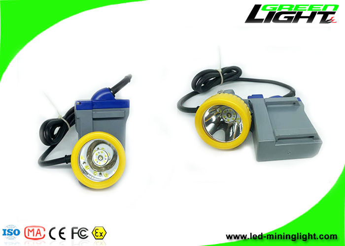 Wieder aufladbarer Arbeitszeit-Kohlenscheinwerfer Milliamperestunde 16hours LED Untertageheller 15000 Lux-6600 langer