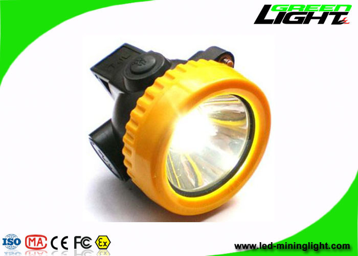 0,74 W 96 Lumen 5000 Lux Akku-Kappenlicht Wiederaufladbarer Bergbauscheinwerfer ABS SANS 1438 Standard