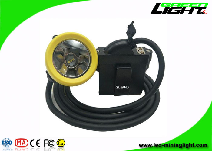 heller 1.67w 7.8Ah wasserdichter 216lum wieder aufladbarer Scheinwerfer 10000Lux LED Bergbau-USB, das für Kohlenbergbau auflädt