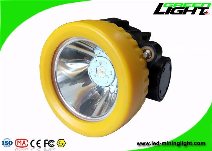 0.74W 5000 Lux Portable Cordless Mining Cap Lampe wieder aufladbare LED Hut-Lichter PTC