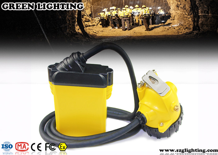 Bergmann der Kohlen-10.4AH Hard Hat Light schnürte Art 25000 Lux Strong Brightness