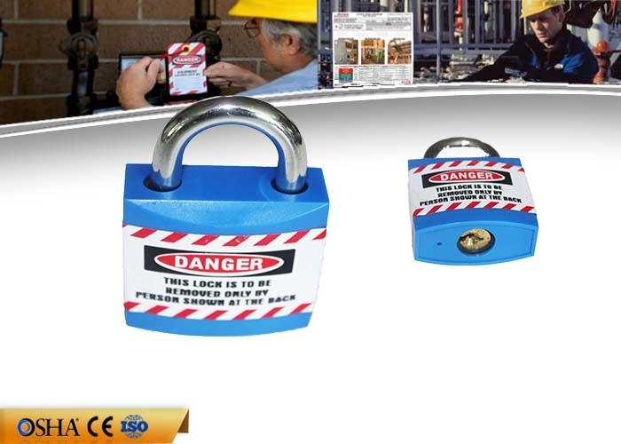 ABS Mini Safety Lockout Padlocks With 20,4 Millimeter Höhen-5,4 Millimeter-Stärke-Fessel