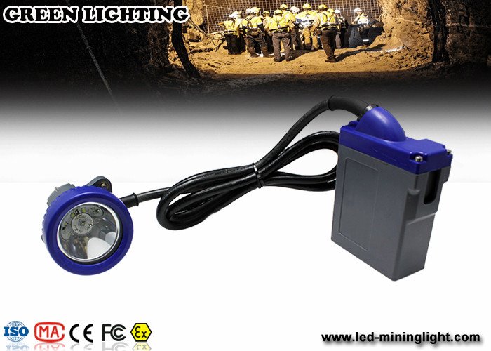 starkes LED Bergbau-Licht 4000lux, Notbergbau-Scheinwerfer mit 6.6Ah 3.7V Li Ion Battery