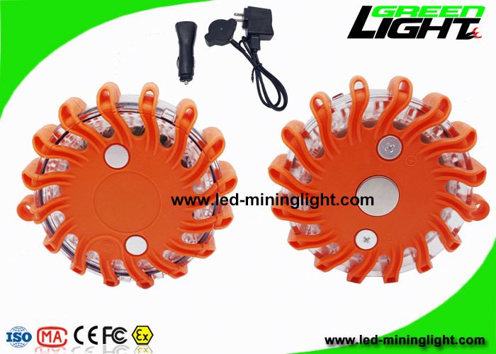 Magnetisches Warnlicht Amber Safety Flashings LED für Notverkehrszeichen-Straßen-Aufflackern