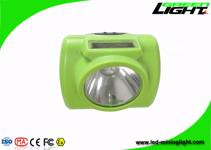 Bergbau-Scheinwerfer   6.8Ah Li - Ion Battery With Green Color 200g leichtes LED