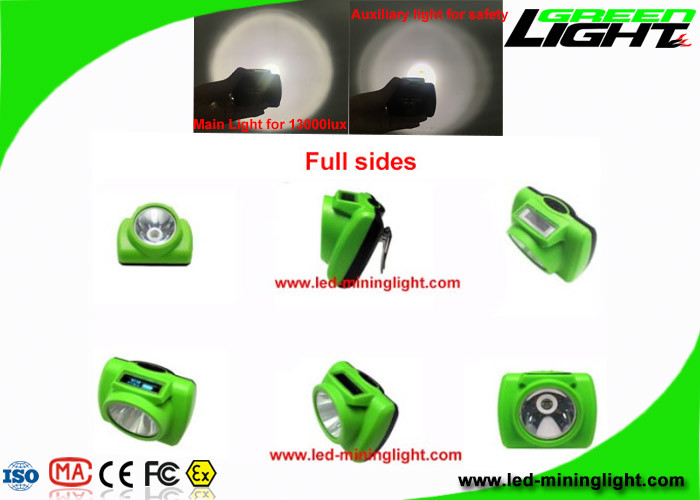 Super heller wieder aufladbarer LED-Scheinwerfer 6.8Ah 13000 Lux Safety For Mining Tunneling