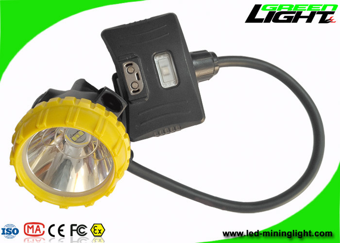 Kappen-Lichter 15000lux des Bergbau-IP68 schnürten halb Batterie 3.7V 450mA 6.8Ah Panasonic