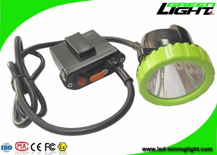 50000lux Bergbau-Kappen-Lichter der Helligkeits-benutzen wieder aufladbare LED für die Jagd des Scheinwerfers Li-Ion11.2ah batterie