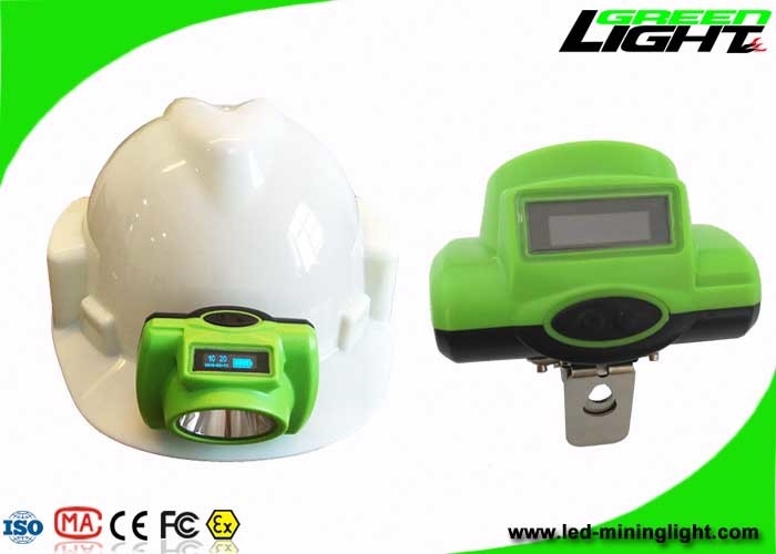 Alle in einer Bergbau-Licht ABS-PC materiellen 3.7V 6.8Ah der Struktur-LED Batterie mit OLED-Schirm