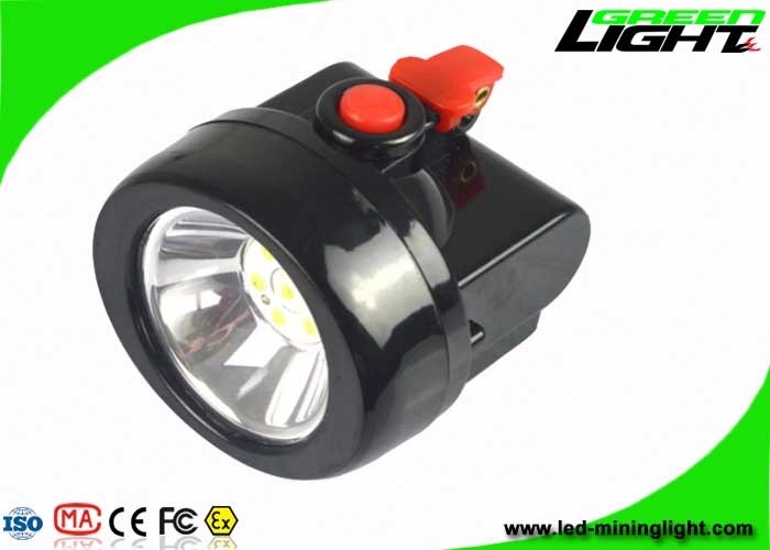 4000 Lux Brightness Lightweight Cordless Cap-Lampe ABS 15hours Zeit lang beleuchtend