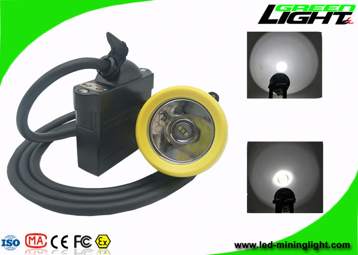 Bergbau-Licht USB-Ladegerät-LED, Bergbaukappe beleuchtet 10000 Lux Brightness IP68 1.67W