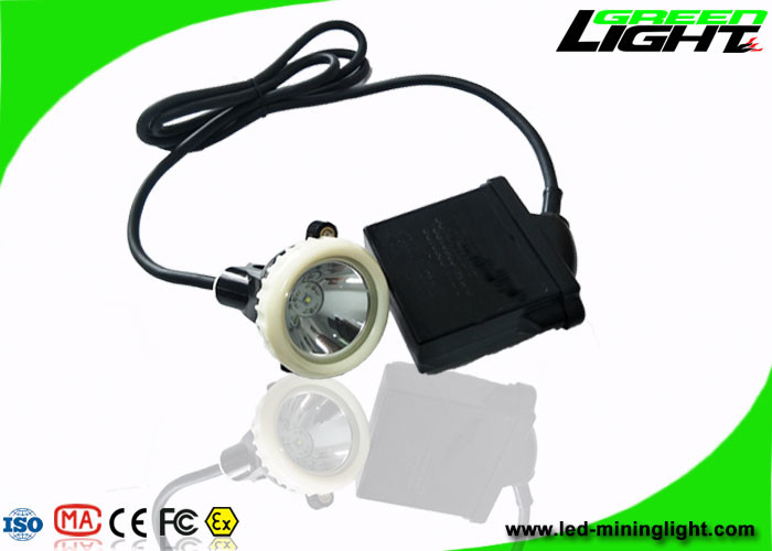 Bergbau-Licht IP67 PC Lampen-Körper 6.6Ah Rechageable Li - Ion Battery 10000Lux LED
