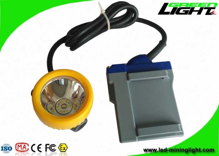 Bergbau-Schutzhelm-Lichter 15000lux des Akku-6.6Ah mit langer beleuchtender Zeit 16hours