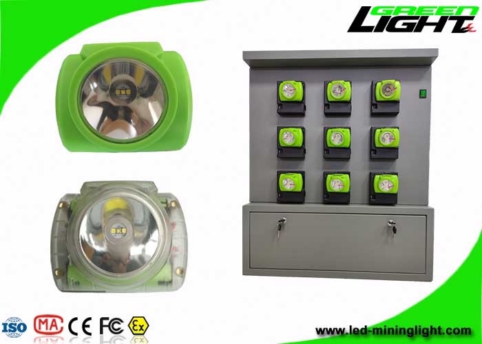 Untertägiger drahtloser Bergbaulichter CREE LED 13000lux OLED Schirm mit warnender Funktion der geringen Energie