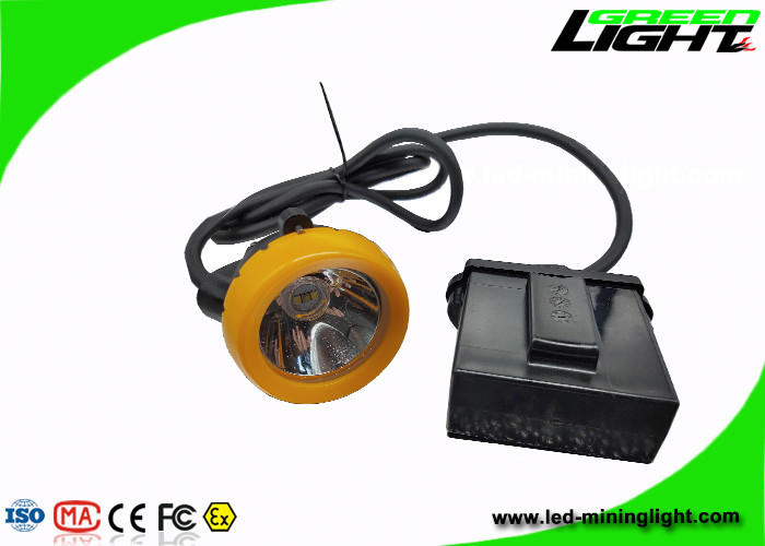 Silikon-Knopf-Note LED, die helle 10000lux Kopfleuchte 7.8Ah Li - Ion Battery gewinnt