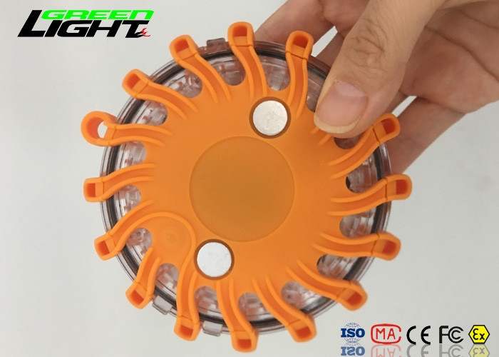 Mehrfache Farben führten Notwarnlicht 5 Watt mit magnetischem wieder aufladbarem