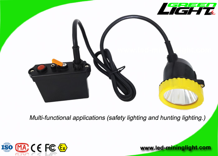 Kohlen-Bergmann Cap Lights GL6-B 11.2Ah großes Li - Ion Battery Capacity der Helligkeits-50000lux