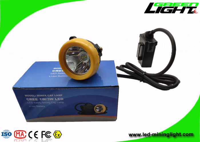 Warnende Bergbaukappe führte Tunnel-Lampe 7.8Ah Li - Arbeitszeit Ion Battery Withs 18hours
