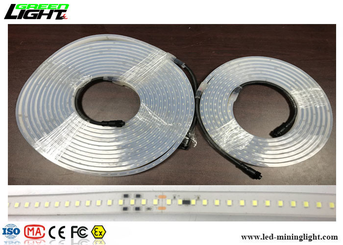 Warme weiße geführte Neonbeleuchtung SMD5050 24V im Freien imprägniert 5 Meter pro Spule
