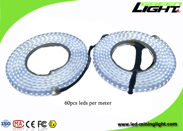Explosives flexibles Streifen-Antilicht SMD5050 5500k 22Lum LED mit hoher Helligkeit IP68 stoßfester 5m/roll 	DC24V