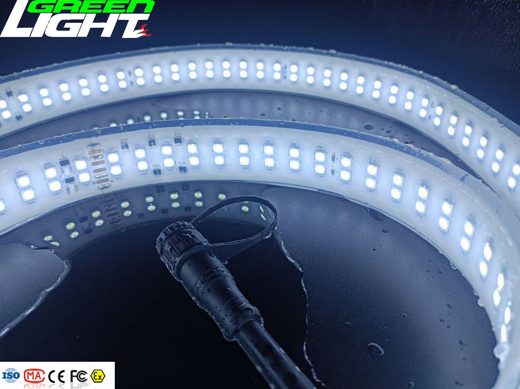 Fluss 	imprägniert flexible geführte antiexplosive Neonbeleuchtung 2362lum SMD5050 Neonbeleuchtungs-230VAC Neonbeleuchtung IP68