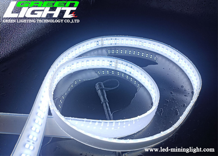 Doppelte flexible Neonbeleuchtung AC220V 3528 oder 5050 der Reihen-IP68 SMD3528 LED SMD LED Epistar 2000Lum