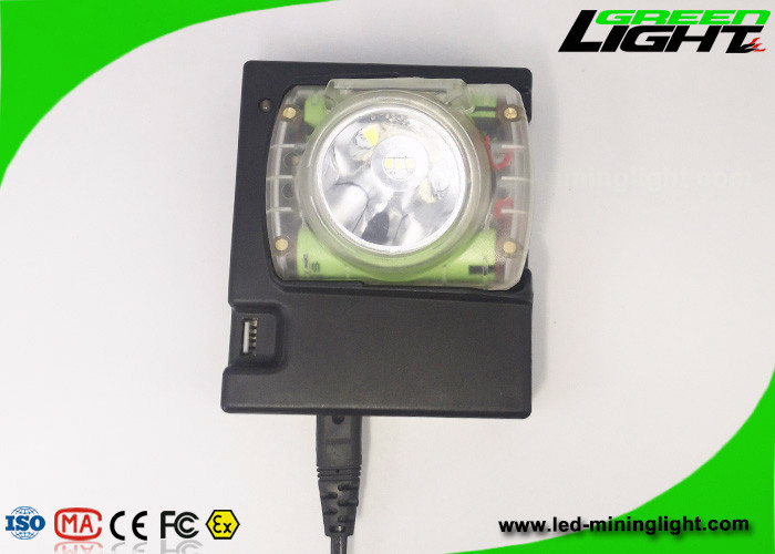 drahtlose Sturzhelm-Kopfleuchte 1.78W 232lum 13000lux mit OLED-Schirm