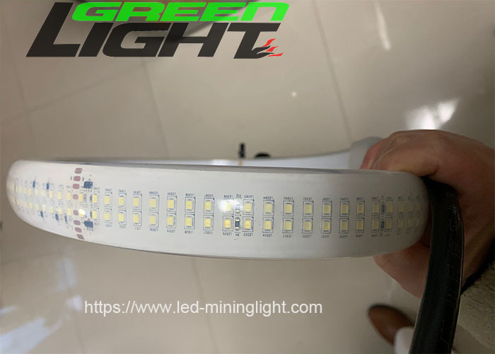 2230lum/m Silikon LED-Streifen Licht zweireihig DC36V/AC110V/220V SMD5050 30W/M weiße Farbe