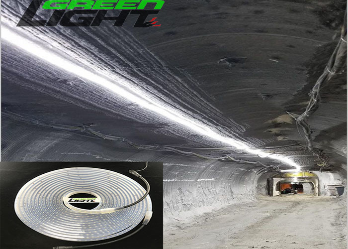 Mehrfarbige hohe Helligkeit führte Neonröhren imprägniern 36Volt SMD5050 kühles Weiß für Bergbautunnel im Freien