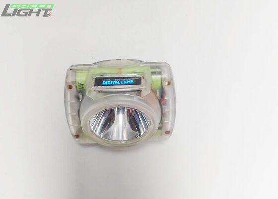 Explosionssichere kabellose Led-Kohlebergbaulampe IP68 Oled-Bildschirm 20000lux Bergarbeiterlampe